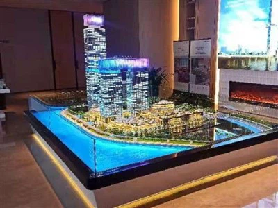 Nekilnojamojo turto plėtros smėlio stalo modelis